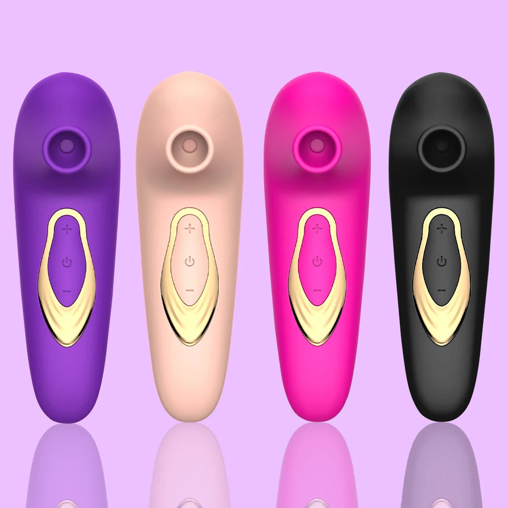 Clitoral suction vibrator with powerful suction cup  4.8/5