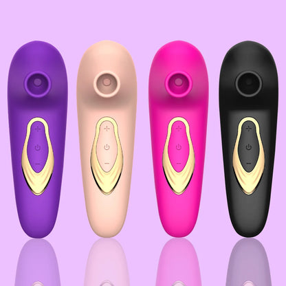 Clitoral suction vibrator with powerful suction cup  4.8/5