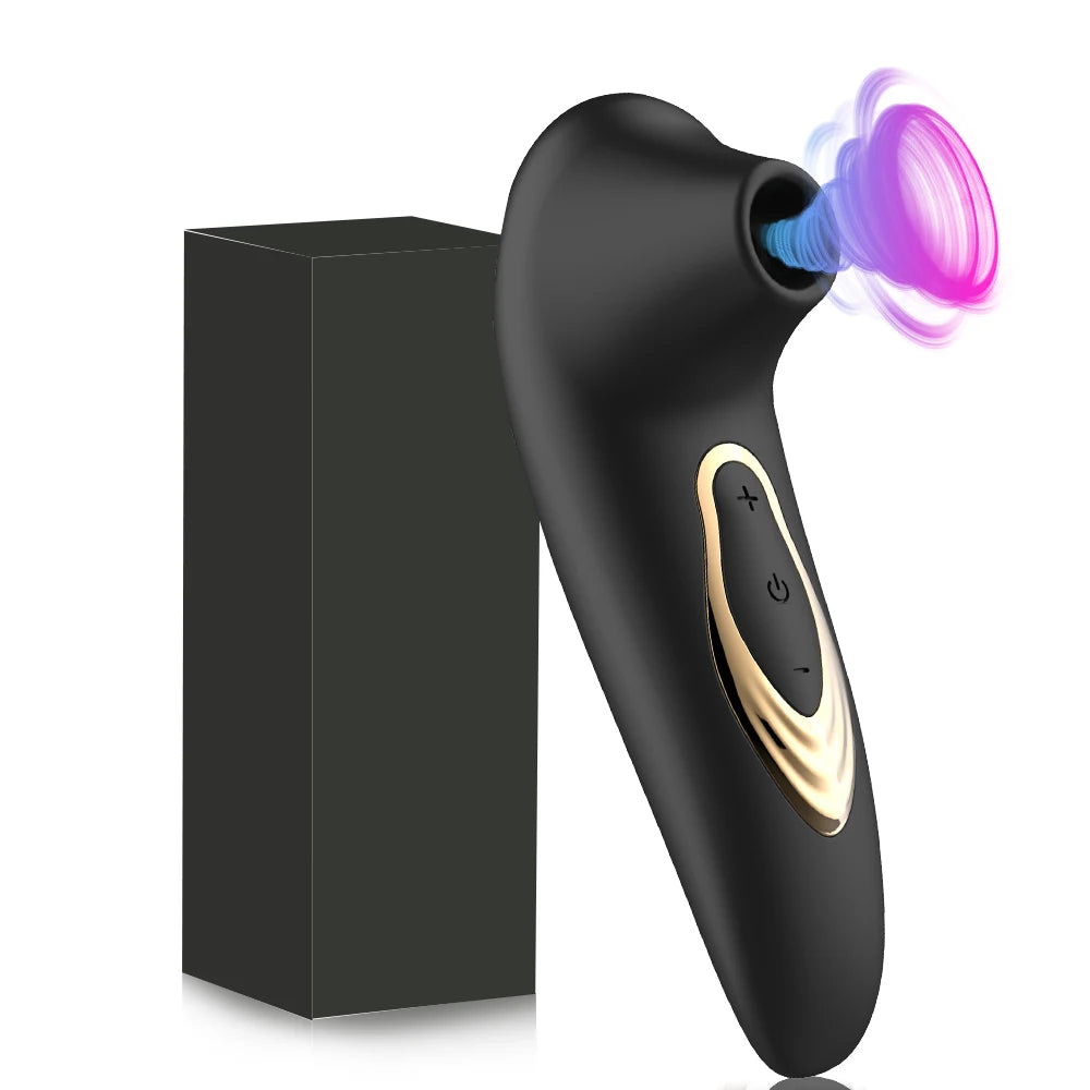 Clitoral suction vibrator with powerful suction cup  4.8/5