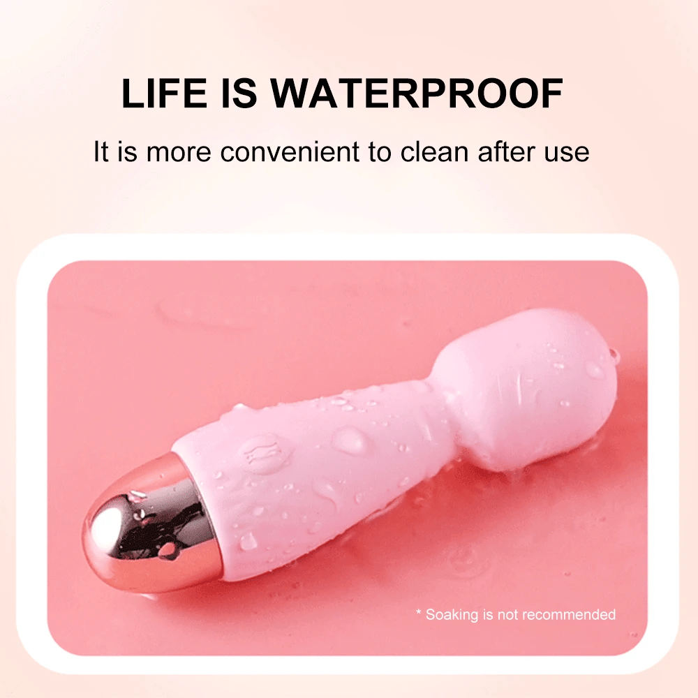 Mini vibrator with powerful clitoral and G-spot vibration  4.8/5