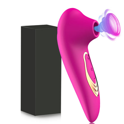 Clitoral suction vibrator with powerful suction cup  4.8/5