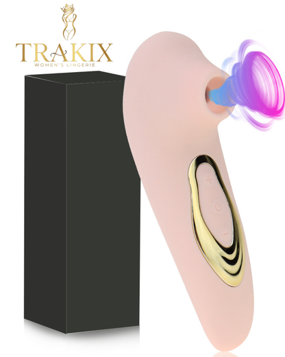 Clitoral suction vibrator with powerful suction cup  4.8/5